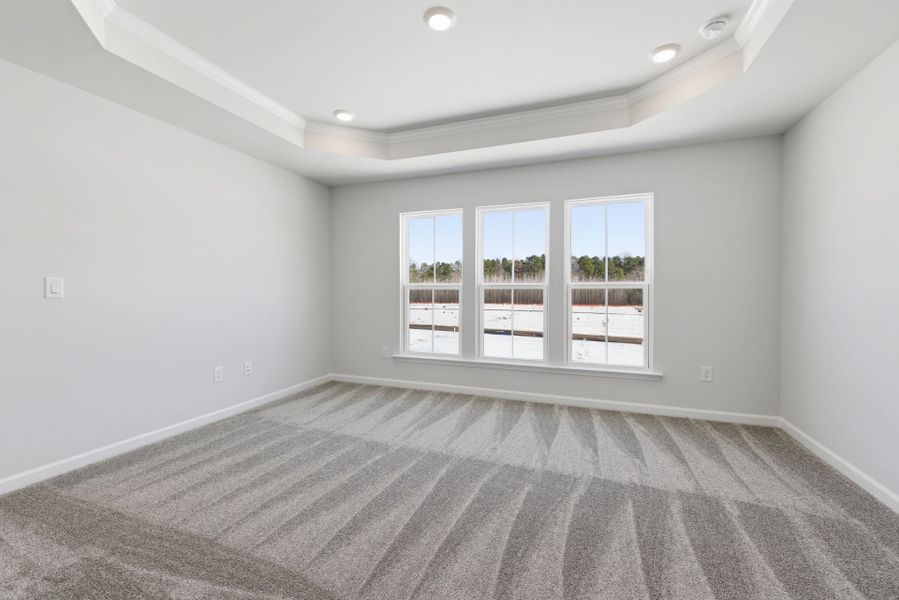 Spacious, unfurnished interior of a new home in Poets Walk, Whitsett (Image 52).