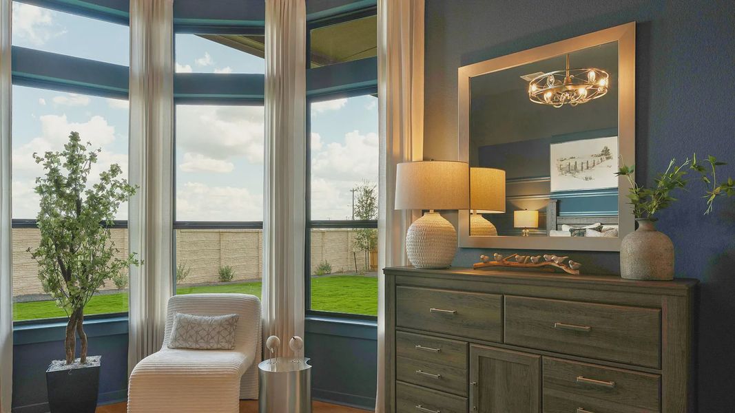 Furnished interior view inside a new home in Newhaven, Manor (Image 22).