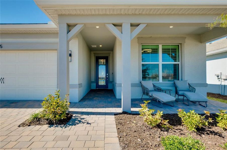 Exterior details and patio area of a home in , Englewood (Image 3).