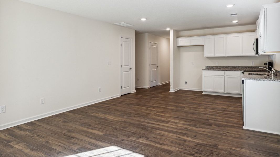 Representative unfurnished interior of a home built from the Holston by D.R. Horton in Clearwater Springs, Johnson City (Image 10). Representative unfurnished interior of a home built from the Holston by D.R. Horton in Clearwater Springs, Johnson City (Image 10).