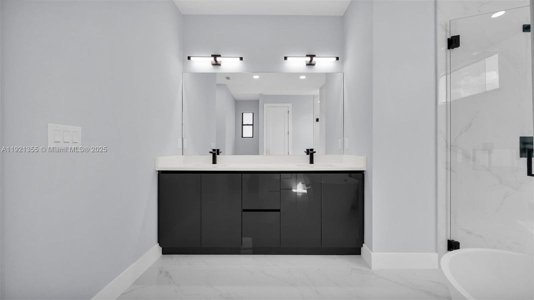 Furnished interior view inside a new home in , Cape Coral (Image 39).