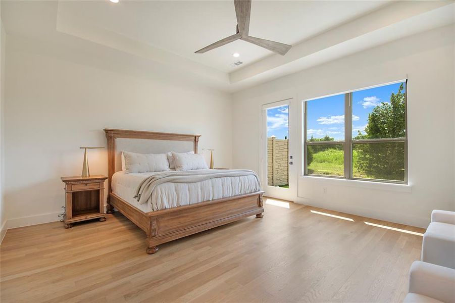 Furnished interior view inside a new home in , Heath (Image 14).