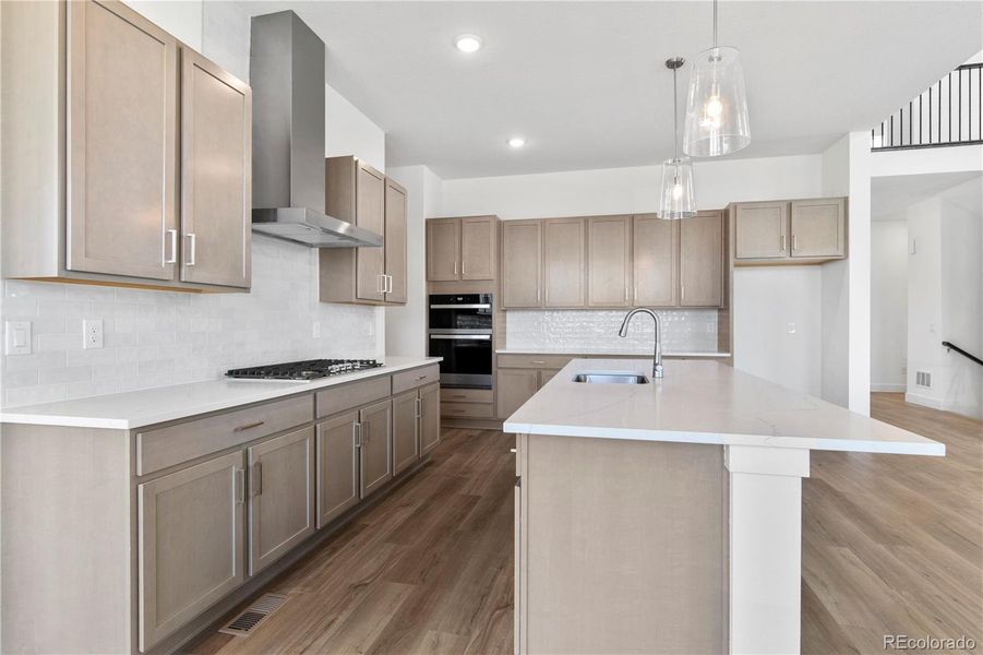 Furnished interior view inside a new home in Montaine, Castle Rock (Image 7).