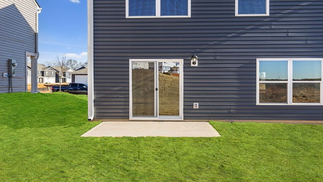 Exterior details and patio area of a home in Baxter Village, Boiling Springs (Image 4).