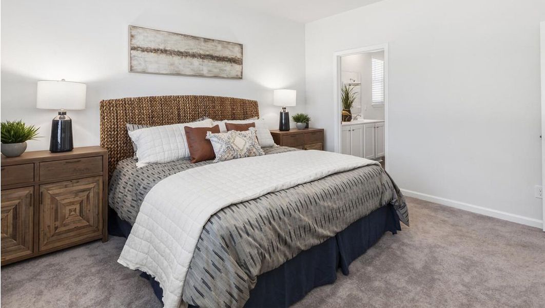 Representative furnished interior of a home built from the Kenner by D.R. Horton in The Orchard, Millington (Image 16).