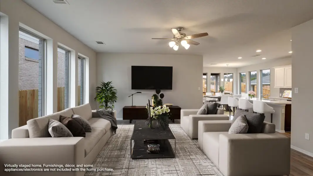 Furnished interior view inside a new home in Candela, Richmond (Image 3).