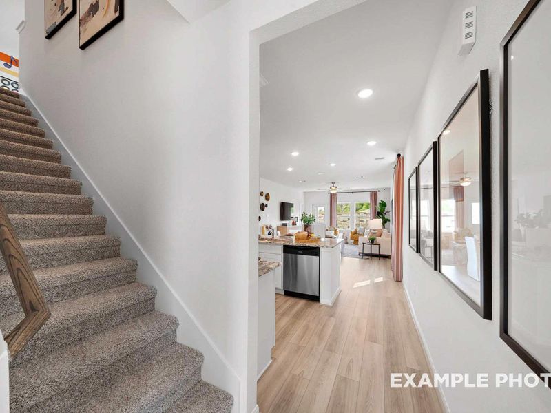 Representative furnished interior of a home built from the The Sabine F by Davidson Homes LLC in Robins Landing, Houston (Image 17). Representative furnished interior of a home built from the The Sabine F by Davidson Homes LLC in Robins Landing, Houston (Image 17).