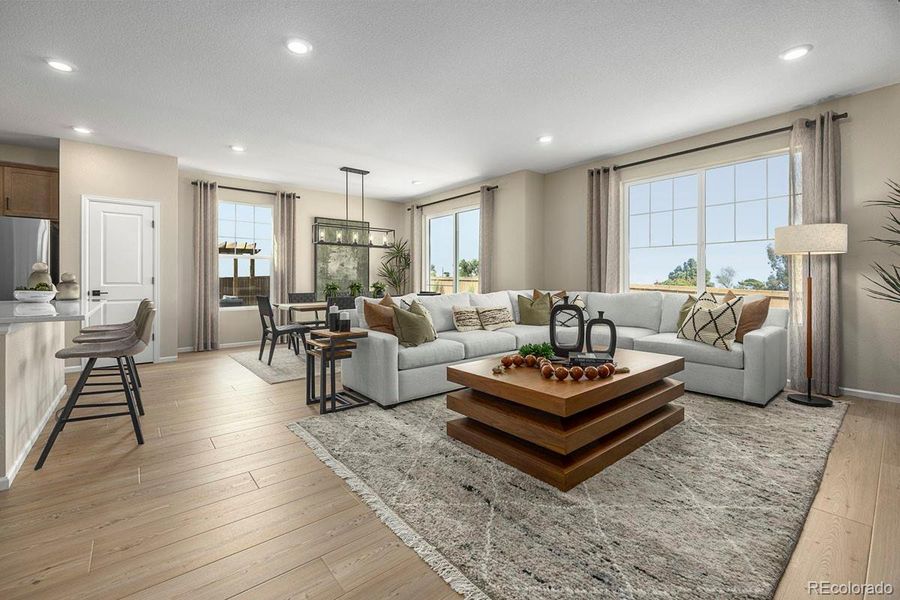 Furnished interior view inside a new home in Farmlore, Brighton (Image 3).