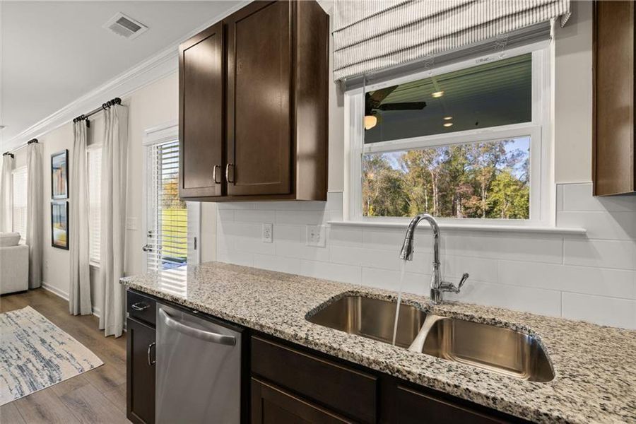 Furnished interior view inside a new home in Summerfield Place, Carrollton (Image 12). Furnished interior view inside a new home in Summerfield Place, Carrollton (Image 12).