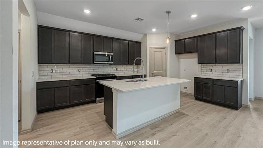 Furnished interior view inside a new home in Salem Crossing, Victoria (Image 3).
