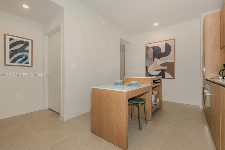 Furnished interior view inside a new home in , Miami (Image 11). Furnished interior view inside a new home in , Miami (Image 11).