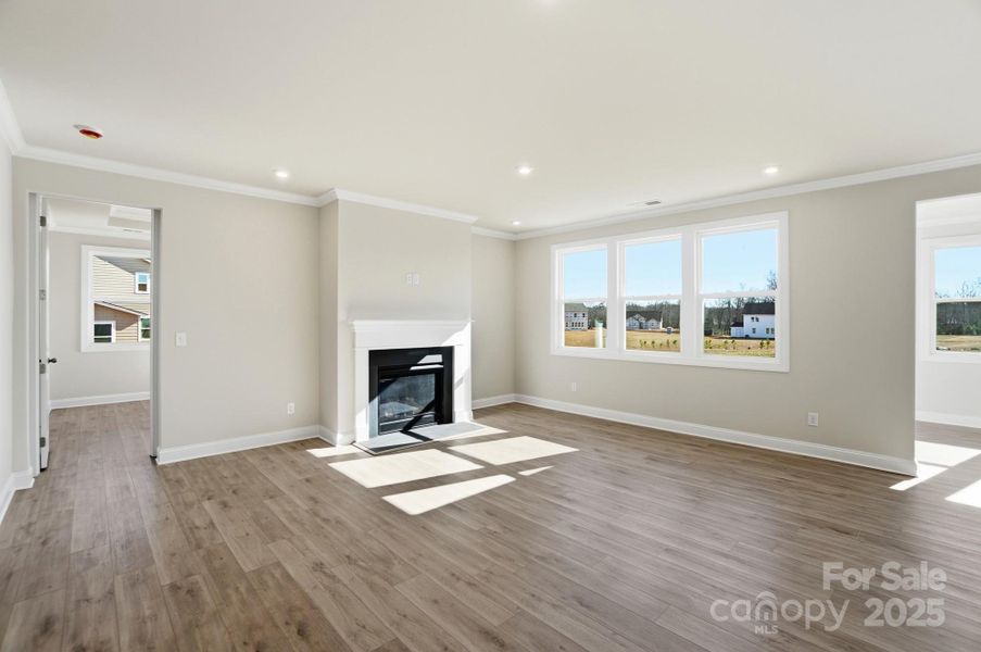 Spacious, unfurnished interior of a new home in Blair Place, Monroe (Image 36).