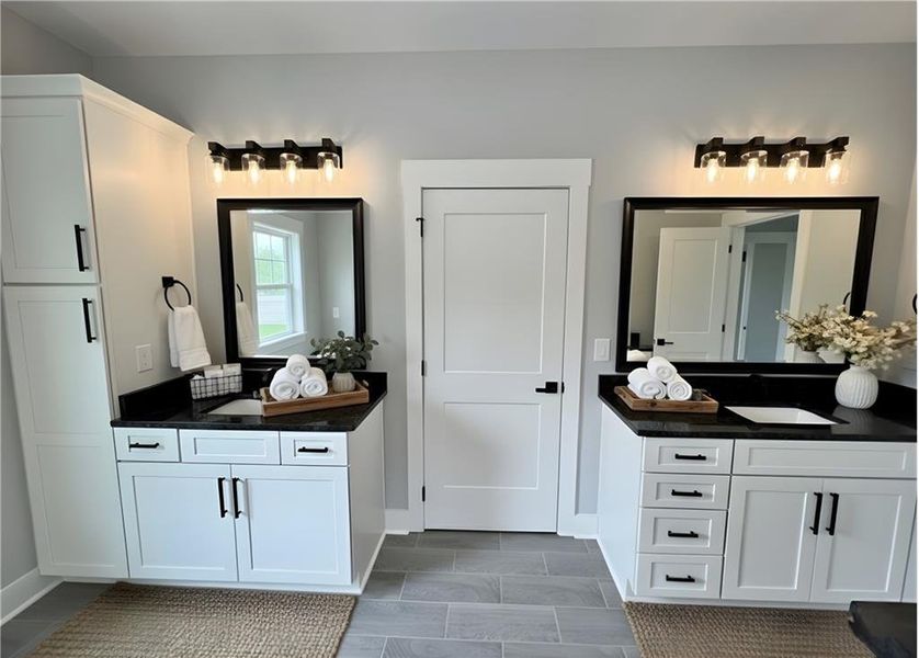 Furnished interior view inside a new home in , Conyers (Image 10).