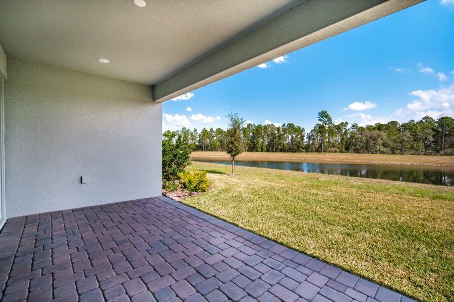 Representative exterior details of a home built from the Saint Clair by Taylor Morrison in Harvest at Ovation, Winter Garden (Image 3).