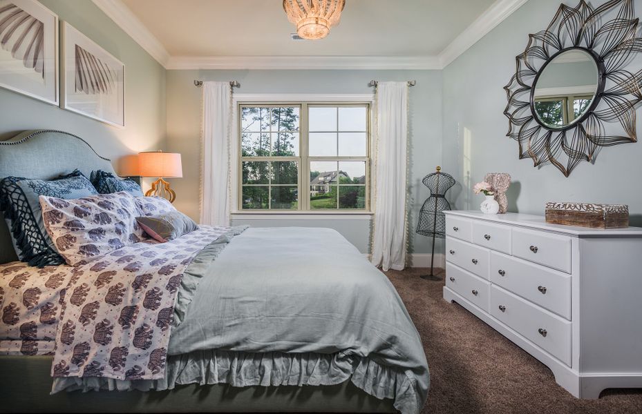 Representative furnished interior of a home built from the Worthington by Pulte Homes in The Retreat at Carolina Ridge, Harrisburg (Image 28).