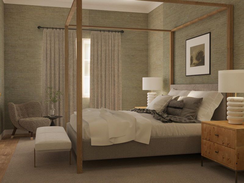 Furnished interior view inside a new home in , Mount Pleasant (Image 26).