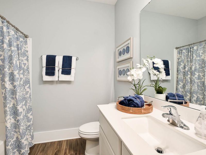Representative furnished interior of a home built from the The Daphne E by Davidson Homes LLC in Bailey Park, Fayetteville (Image 11).