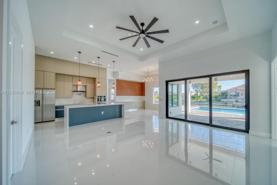 Furnished interior view inside a new home in , Cape Coral (Image 43).