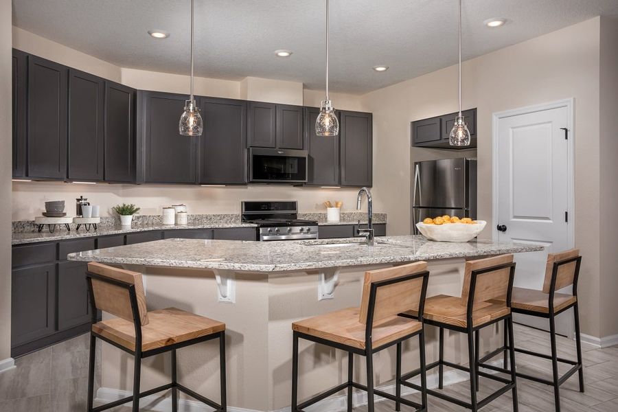 Representative furnished interior of a home built from the 2003 by KB Home in Copper Ridge, Jacksonville (Image 5).