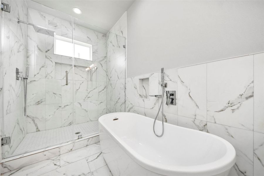 Furnished interior view inside a new home in , Houston (Image 10).