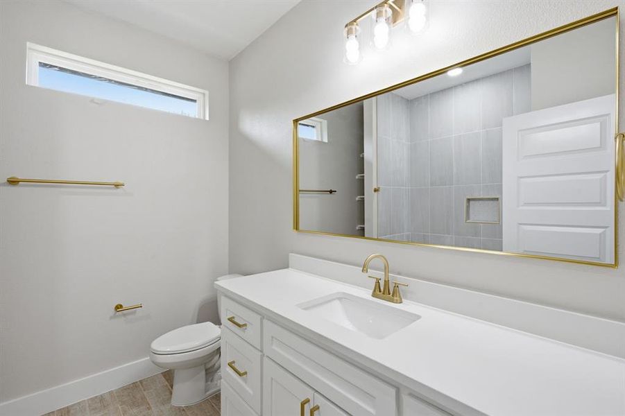 Furnished interior view inside a new home in , Ennis (Image 13).