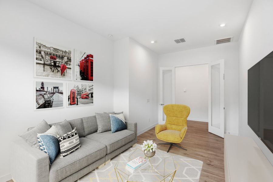Furnished interior view inside a new home in Sanctuary, Phoenix (Image 7).