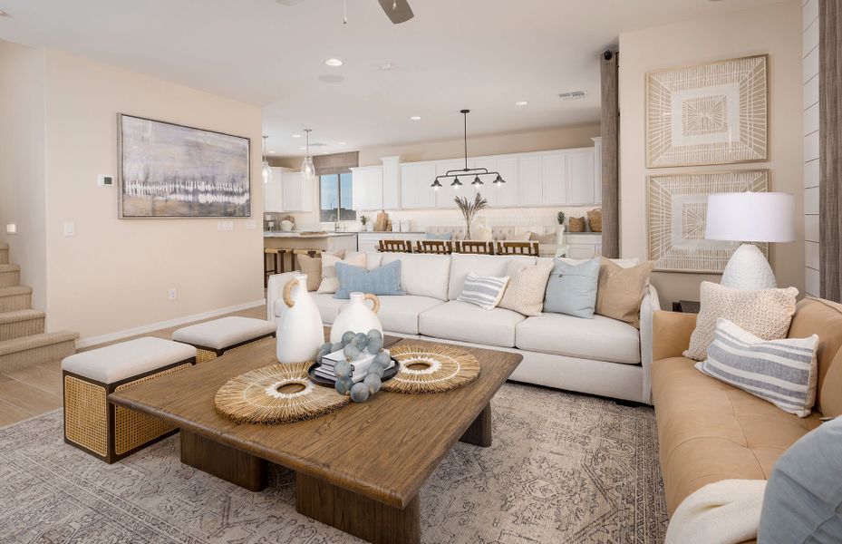Furnished interior view inside a new home in Allen Ranches, Litchfield Park (Image 10).
