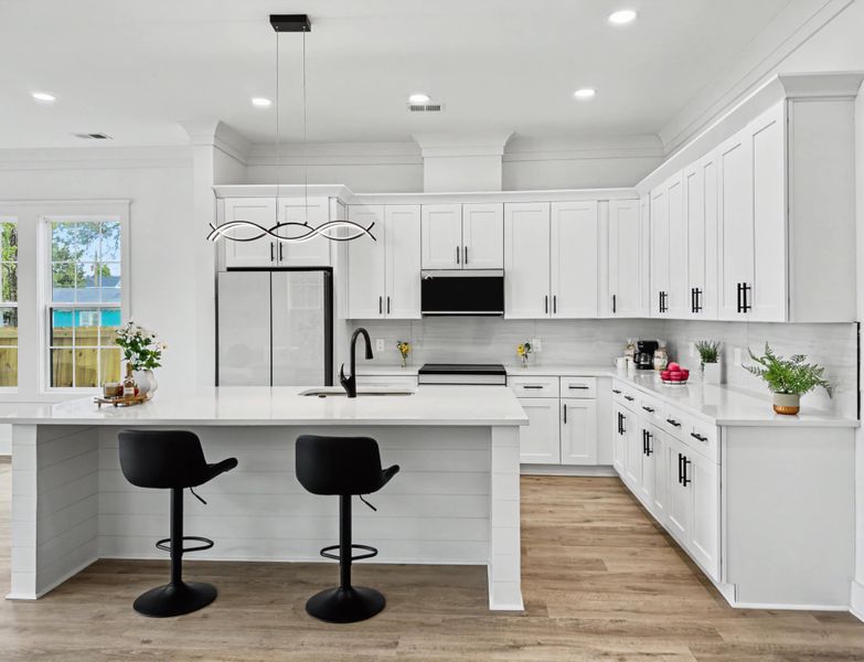 Furnished interior view inside a new home in , North Charleston (Image 4).