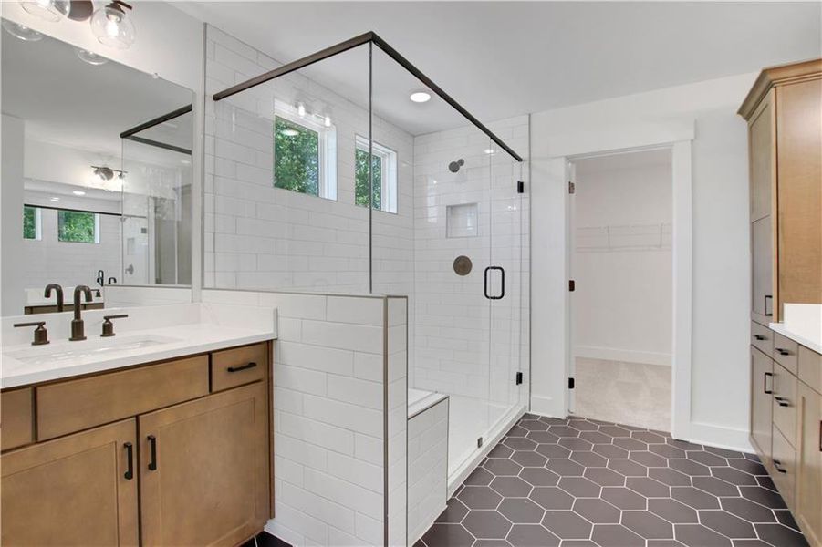 Furnished interior view inside a new home in Marble Tree, Ball Ground (Image 9).