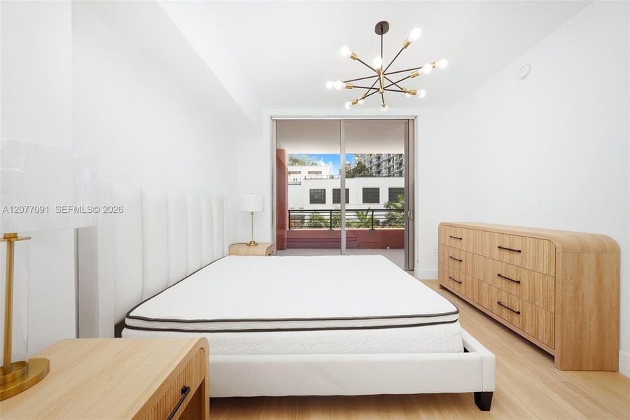 Furnished interior view inside a new home in , Miami (Image 11).