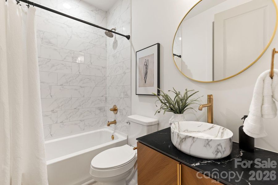 Furnished interior view inside a new home in , Charlotte (Image 34).