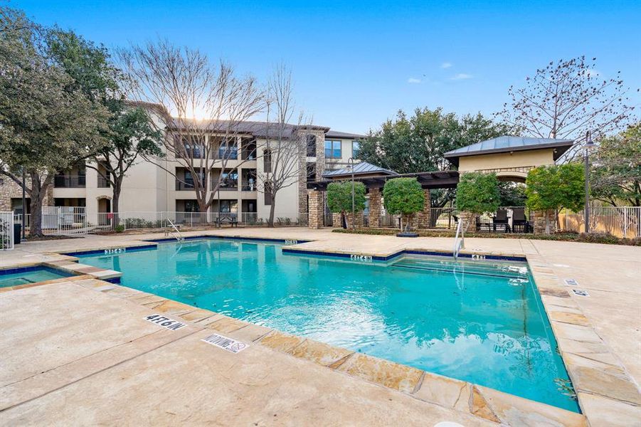 Community pool.