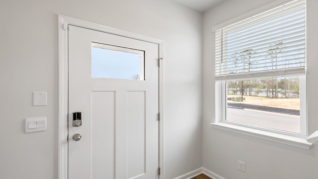 Spacious, unfurnished interior of a new home in The Crossing at St. James, Summerville (Image 16).