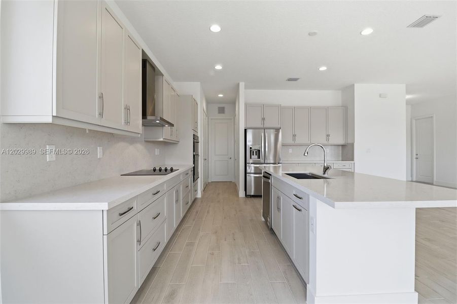 Furnished interior view inside a new home in , Ave Maria (Image 31).