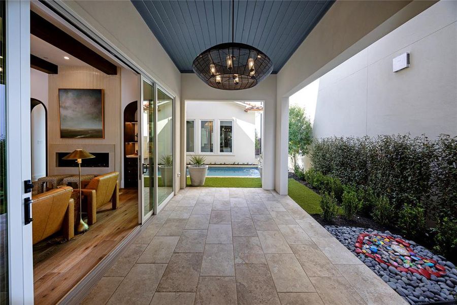 Exterior details and patio area of a home in , Southlake (Image 23).