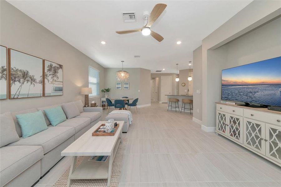 Furnished interior view inside a new home in , Englewood (Image 17).