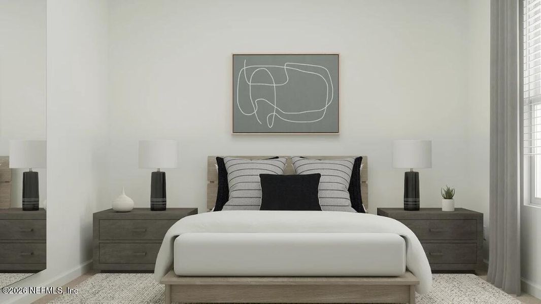 Furnished interior view inside a new home in Edenbrooke at Hyland Trail | 55+, Green Cove Springs (Image 7).