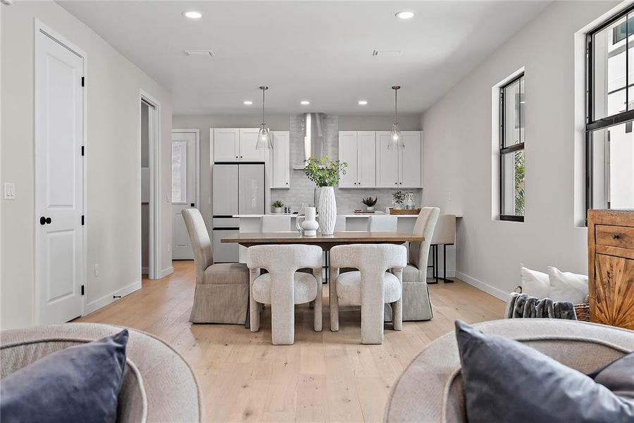 Furnished interior view inside a new home in , St. Petersburg (Image 4).