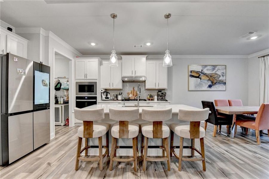 Furnished interior view inside a new home in , Lawrenceville (Image 40).