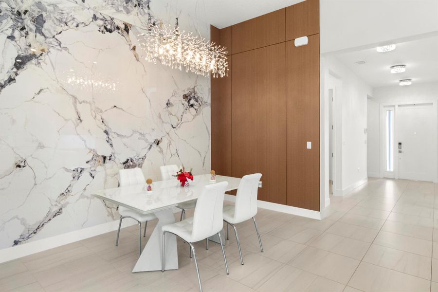 Furnished interior view inside a new home in , Boca Raton (Image 52). Furnished interior view inside a new home in , Boca Raton (Image 52).