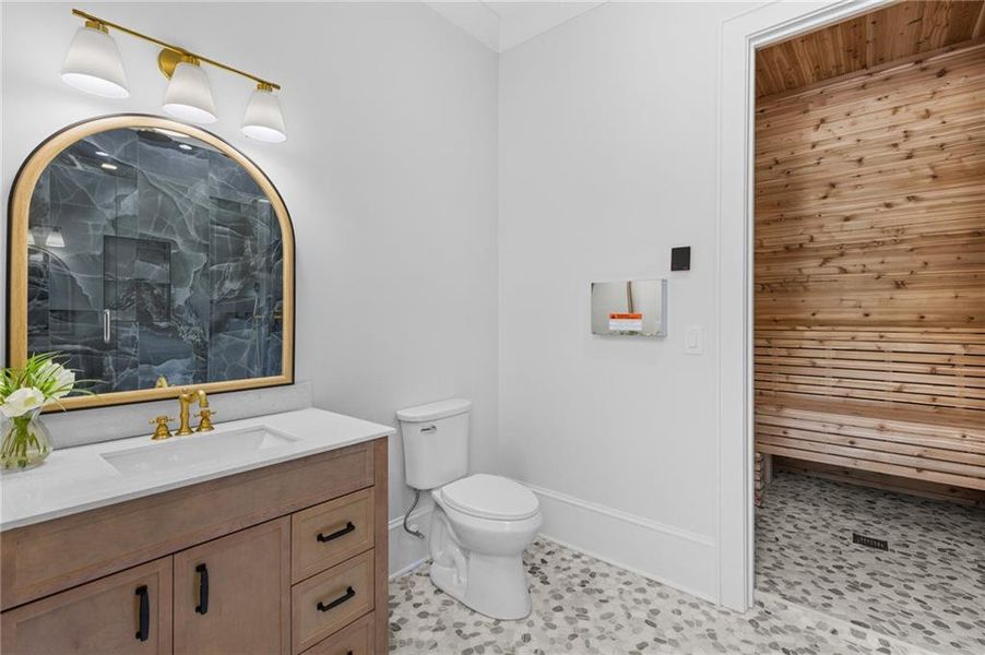 Furnished interior view inside a new home in , Dacula (Image 52).