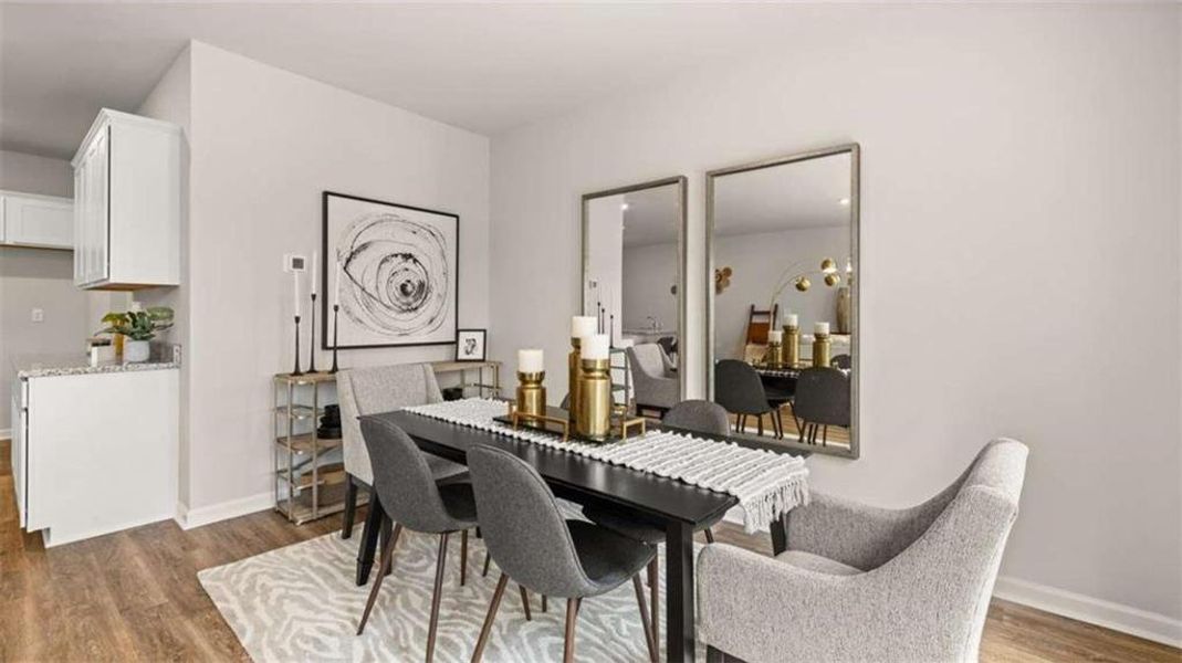 Furnished interior view inside a new home in Echo Glen, Stockbridge (Image 56). Furnished interior view inside a new home in Echo Glen, Stockbridge (Image 56).