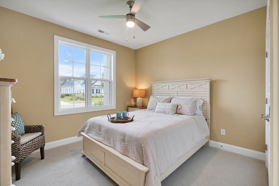 Furnished interior view inside a new home in Brunswick Forest, Leland (Image 17).