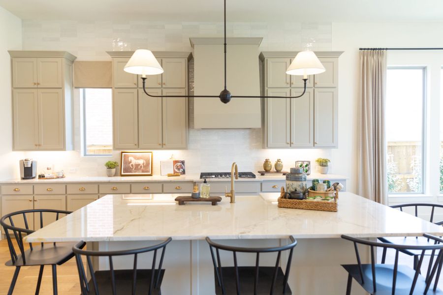 Representative furnished interior of a home built from the 5071 by Tradition Homes in Lakewood at Brookhollow – 60′ Lots, Prosper (Image 16).