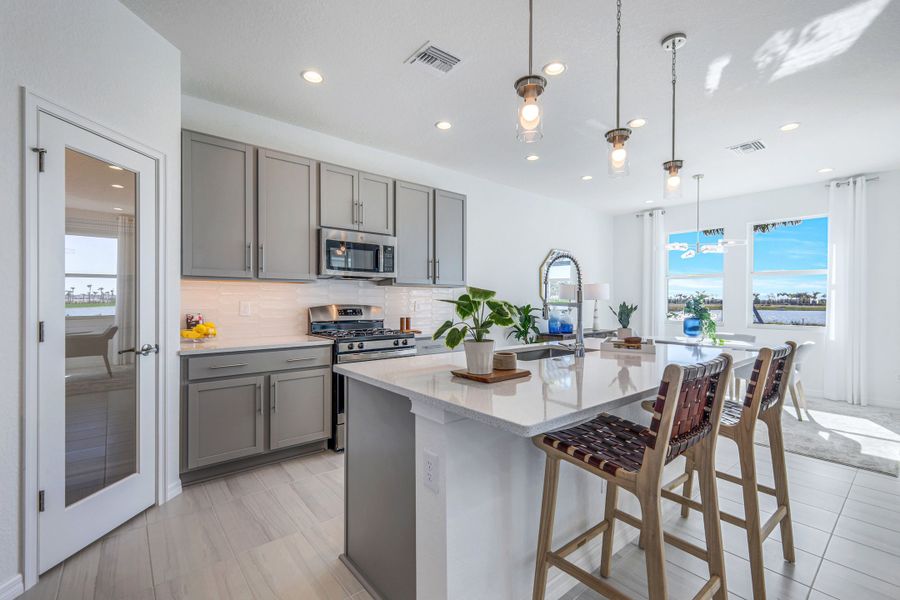 Representative furnished interior of a home built from the Sebring by William Ryan Homes in The Sanctuary – Coastal Collection, Punta Gorda (Image 41).