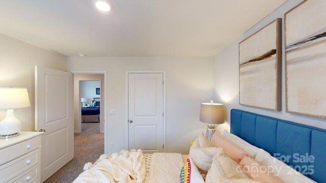 Furnished interior view inside a new home in Falls at Hickory, Hickory (Image 42).