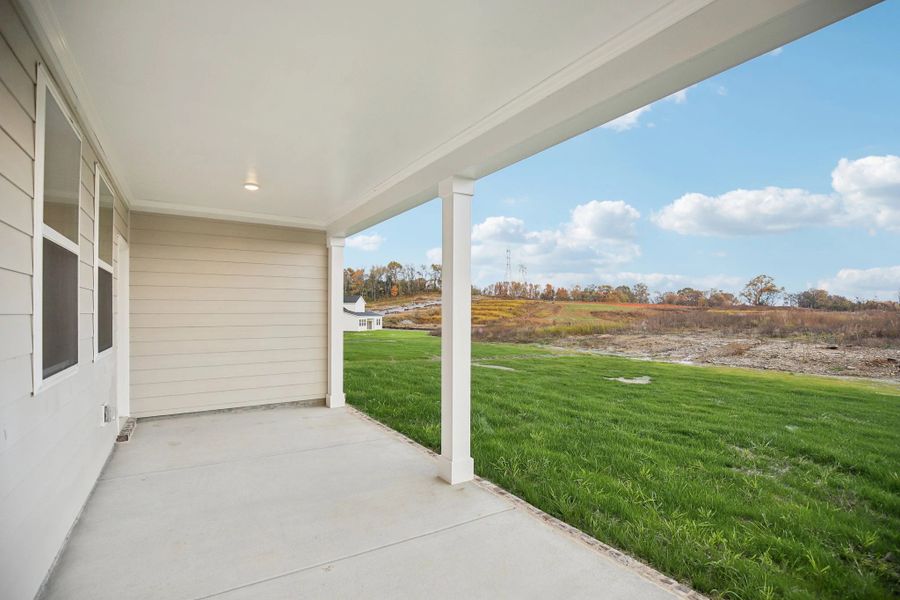 Exterior details and patio area of a home in Willow Landing, Mount Juliet (Image 30).