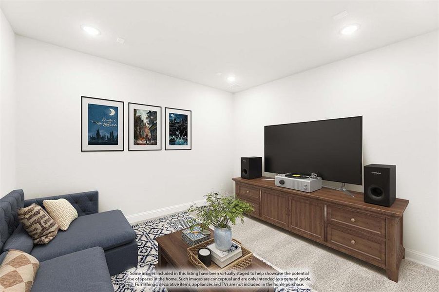 Furnished interior view inside a new home in Stone River Glen, Royse City (Image 17). Furnished interior view inside a new home in Stone River Glen, Royse City (Image 17).