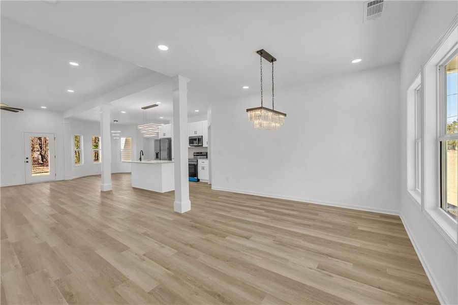 Spacious, unfurnished interior of a new home in , Covington (Image 21).