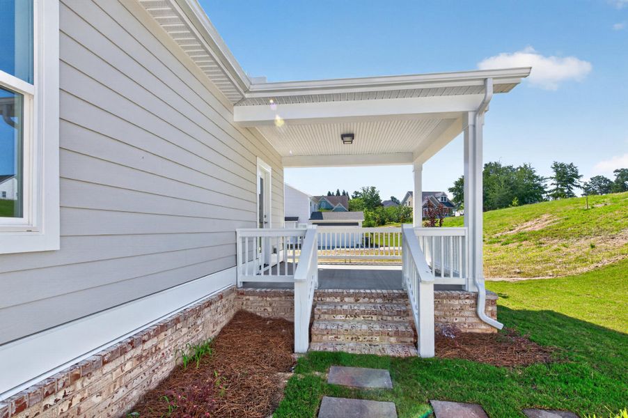 Exterior details and patio area of a home in Colleton Park, Aiken (Image 18). Exterior details and patio area of a home in Colleton Park, Aiken (Image 18).